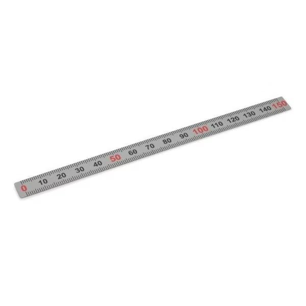 GN711-NI-8-W-L Adhesive Ruler, J.W. Winco, Mfr#: GN711